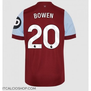 West Ham United Jarrod Bowen #20 Prima Maglia 2023-24 Manica Corta